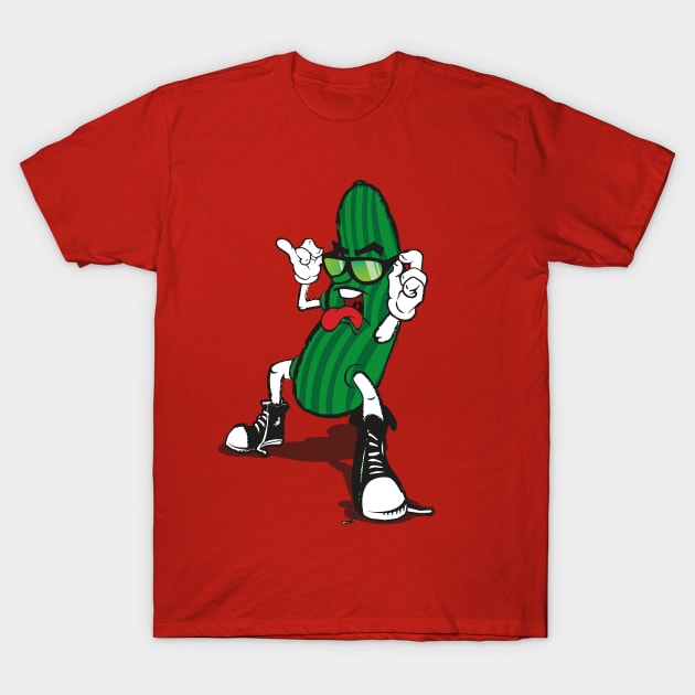 Cool Cucumber T-Shirt by NMckay